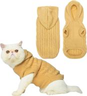 pupteck winter dog sweater coat cats logo