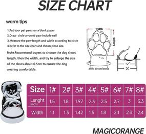 img 3 attached to Magicorange Outdoor Anti Slip Sneaker Causal Dogs ... Apparel & Accessories