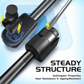 img 1 attached to 🚪 Pair of Rear Hatch Liftgate Lift Support Struts Gas Shock Springs for 2007-2011 Honda CRV