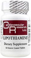 💙 lipothiamine cardiovascular research: enhanced heart health support - 60 count logo