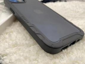 img 7 attached to Комплект полной защиты для iPhone 13: чехол Humixx 5-in-1 с защитой экрана и камеры - синий.