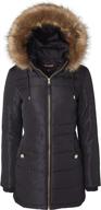 womens alternative puffer detachable plush women's clothing : coats, jackets & vests logo