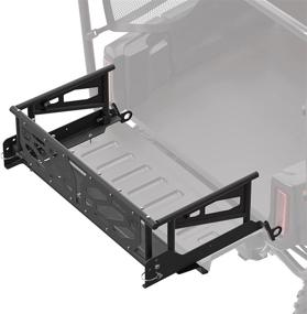 img 4 attached to 🛏️ Kemimoto Pioneer Bed Extender: UTV Black Steel Cargo Bed Extension - Compatible with Pioneer 1000-5 and 700-4, Durable Tailgate Extender for 2016-2021 Models - Pioneer Accessories Included