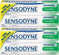 🦷 sensodyne fresh twin pack - sensitive toothpaste logo