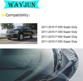 img 1 attached to WayJun Windshield 2011 2015 Replace BC3Z17603A
