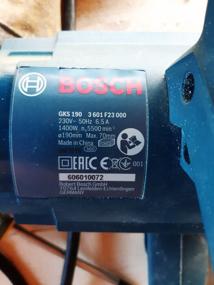 img 56 attached to Circular saw BOSCH GKS 190, 1400 W blue/silver
