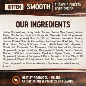 img 1 attached to 🐱 Wellness Core Natural Grain Free Wet Canned Cat Food for Kittens - Turkey & Chicken Liver, 24-Pack