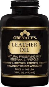 img 4 attached to 🔧 Obenauf's Leather Oil: Ultimate 16oz Restoration and Conditioning Solution for Dry Leather - Comes with Applicator