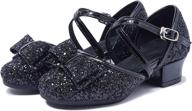 sittingley glitter toddler princess wedding girls' shoes ~ flats логотип