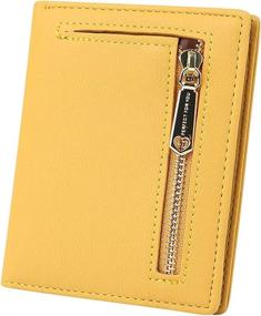 img 4 attached to Bifold Wallet Leather Pocket Changes Women's Handbags & Wallets ~ Wallets