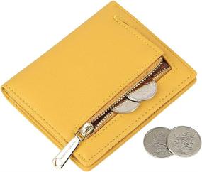 img 2 attached to Bifold Wallet Leather Pocket Changes Women's Handbags & Wallets ~ Wallets