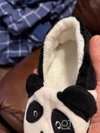 img 1 attached to 👶 Cozy Cartoon Winter Toddler Slippers: Estamico Boys' Shoes for Winter Fun review by Gerald Barrett