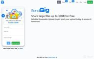 img 1 attached to SendBig review by Daniel Mandal