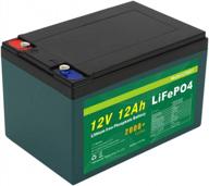 deep cycle rechargeable lithium iron phosphate battery pack - talentcell lf4021, 12v 12ah, 12.8v 153.6wh logo