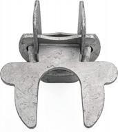 hittite kennel gate latch: secure butterfly latches for chain link fence gates and kennel panels - fits 1-1/4" to 1-3/8" frames logo