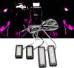 pink goodream ambient led lighting for stylish car interior atmosphere enhancement and decoration - set of 4 logo