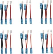 🔌 qunqi star rocker switch jumper wires set with male and female terminal (5 pin - 6 sets) logo