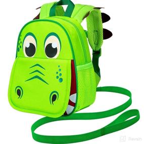 img 4 attached to 🦖 Secure your Toddler with our Dinosaur Backpack Leash and Safety Harness!