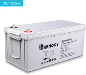 img 3 attached to Renogy 12V 200Ah AGM Battery: Self-Discharge & High Discharge Current, Ideal For RV/Camping/Home Appliances/Marine & Off-Grid, Maintenance-Free