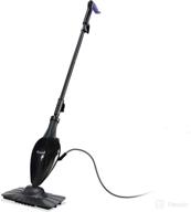 🧹 light n easy ultra-lightweight steam mop for deep cleaning hardwood floor/tile/laminate/vinyl/carpet, child & pet-friendly, 7618anb, black logo