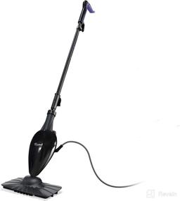 img 4 attached to 🧹 LIGHT N EASY Ultra-Lightweight Steam Mop for Deep Cleaning Hardwood Floor/Tile/Laminate/Vinyl/Carpet, Child & Pet-Friendly, 7618ANB, Black