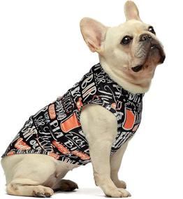 img 3 attached to 🐶 Fitwarm Breathable Mesh Dog Shirts: Tropical Pineapple Hawaiian Funny Beer Doggie T-Shirts for a Stylish and Comfortable Summer Look