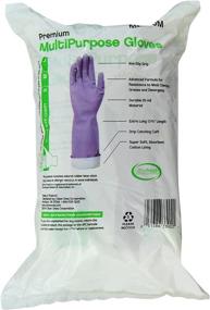 img 1 attached to Clean Ones Premium Multipurpose Gloves - 2 Pair Pack for Medium Size