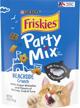 purina friskies made in usa facilities cat treats, party mix beachside crunch - (6) 6 oz. pouches logo