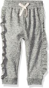 img 1 attached to Splendid Girls French Terry Jogger Pants & Capris - Trendy Girls' Clothing for Comfort & Style