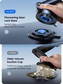 img 2 attached to 220℉ Heat Resistant VICSEED Car Phone Mount For IPhone 14 Pro Max - Best Quality & Super Stable!