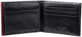 img 1 attached to Guess Leather Bifold Wallet Black Men's Accessories ~ Wallets, Card Cases & Money Organizers