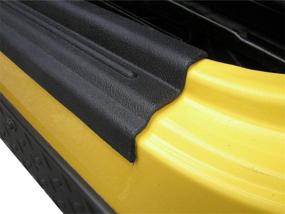 img 1 attached to Premium Black Door Sill Entry Guard Scuff Plate for Jeep TJ Wrangler 1997-2006 by Hooke Road