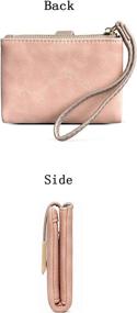 img 1 attached to 👛 Pofee Womens Wallet Bifold Wristlet: A Stylish Addition to Women's Handbags & Wallets - Wallets