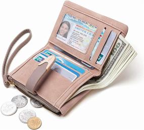 img 3 attached to 👛 Pofee Womens Wallet Bifold Wristlet: A Stylish Addition to Women's Handbags & Wallets - Wallets