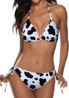 tempt me halter triangle bathing women's clothing : swimsuits & cover ups logo
