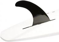 tool-free dorsal surf sup fin: longboard, surfboard, paddleboard center fin for improved performance logo
