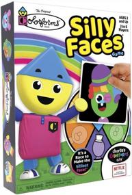 img 4 attached to Colorforms — Silly Faces Game — Family Fun With Classic Activity — Ages 3+