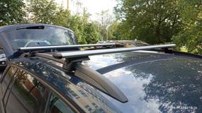 img 12 attached to Luggage rack Lux Elegant Travel 82 for roof rails 1.2m, for roof rails, aerodynamic, arc length 120 cm