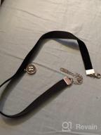 img 1 attached to 💎 Chic Black Velvet Choker with Letter Pendant Necklace - Cozlife Collars for Women and Girls review by Alexis Jordan