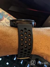 img 8 attached to Улучшите свои Galaxy Watch 3 с помощью набора из трех ремешков Surace Soft Silicone Sport Band с быстрыми штырьками для снятия