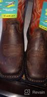 img 1 attached to Ariat Youth Workhog Wide Square Toe Western Cowboy Boot review by Daniel Spear