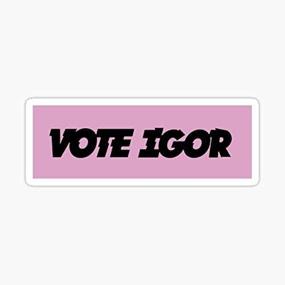 img 4 attached to Наклейка Pink Vote Igor Graphic