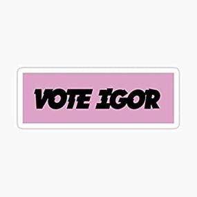 img 3 attached to Наклейка Pink Vote Igor Graphic