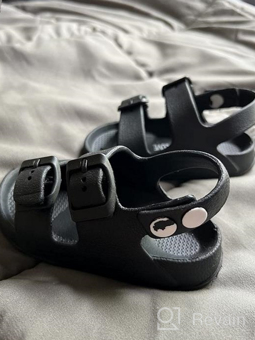 img 1 attached to Adorable and Versatile: Lucky 👶 Love Toddler Water Sandals for Boys review by Broderick Cash