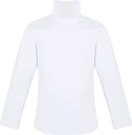 👚 lovetti sleeve turtleneck cotton t shirt: stylish girls' clothing at tops, tees & blouses logo