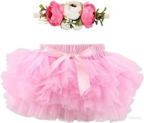 img 4 attached to HOOLCHEAN Infant Toddler Headband Bloomer Apparel & Accessories Baby Girls : Clothing