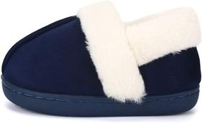 img 2 attached to 👦 ESTAMICO Boys' Outdoor Moccasin Slippers - Breathable Shoes at Slippers