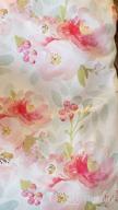 картинка 1 прикреплена к отзыву Детский наматрасный цветочный простынь для мальчика и девочки для младенческой детской кроватки, подходит для стандартного матраса размером 28X52 см (розовый цвет мяты с рисунком цветов). от Huntsville Rawson