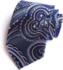 img 2 attached to 🌺 GUSLESON Floral Pocket Necktie 0751 05: Enhance Your Style with Men's Accessories for Ties, Cummerbunds & Pocket Squares