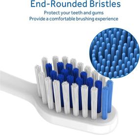 img 1 attached to AquaSonic Toothbrush Replacement Brush Set - Pack of 8